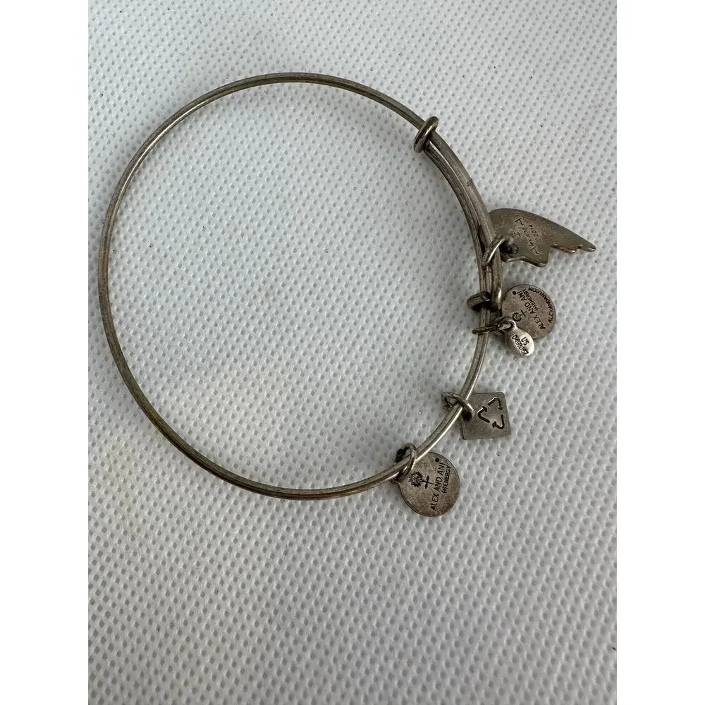 Alex and Ani Bracelet Best (Friends) Heart half